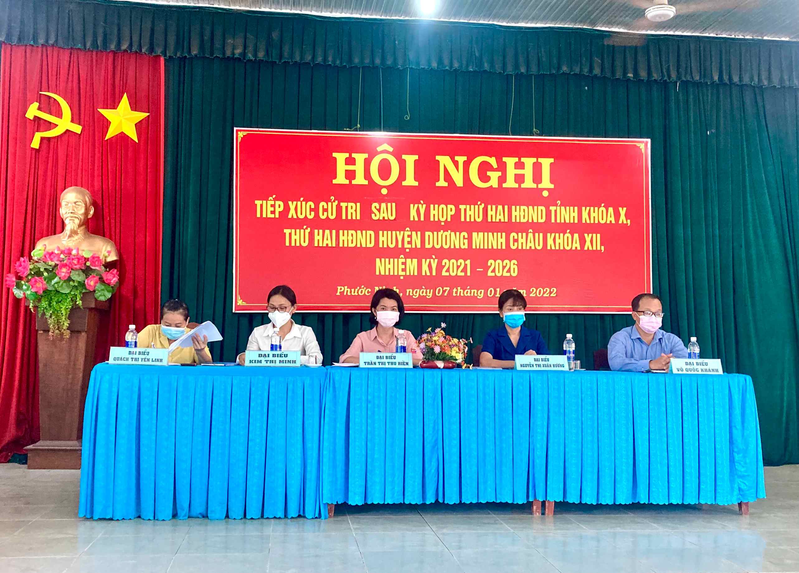Huyện Dương Minh Châu: Cử tri xã Phước Ninh, Phước Minh quan tâm đến việc nâng cấp, sửa chữa đường giao thông